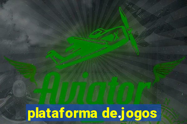 plataforma de.jogos